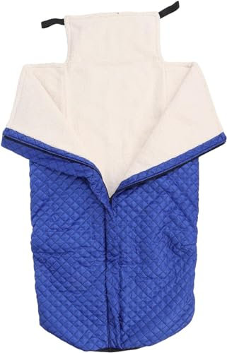 BLUEZY Winddichte Wärme Rollstuhl Decke Beindecke, Rollstuhl Schlupfsack Fusssack Erwachsene Winter Rollstuhl schlupfsack, fußsack für Rollstuhl, Schlupfsack für Rohlstuhlfahrer B