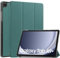 XITODA Funda para Samsung Galaxy Tab A9 Plus / A9+ (SM-X210/X216/X218) 11 pulgadas - PU piel Flip Cover mit Stand & con el sueño/despertador la función, verde oscuro