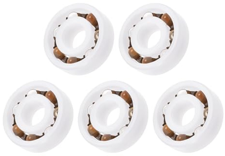 Kozelo 5 Stück 608 POM Kunststofflager 8x22x7mm Offene Ausführung | Für industrielle Anwendungen
