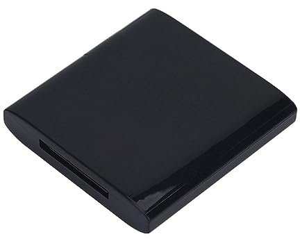 Adattatore per Ricevitore Bluetooth a 30 Pin Adattatore per Ricevitore Audio Musicale Bluetooth per Altoparlante Dock Sounddock Abilitato a 30 Pin (nero)