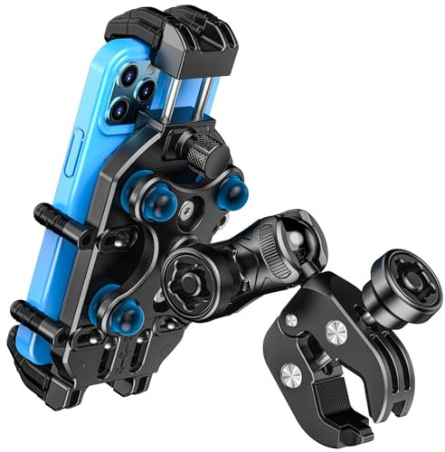 LOKTENWO Motorcycle Phone Mount with Vibration Dampener
