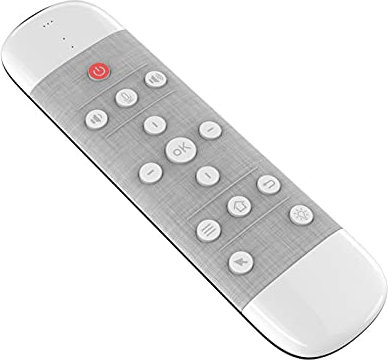 iFCOW Mini Air Mouse Remote with Keyboard, Q40 Multifunctional Universal Air Remote Control with Blacklight for TV Box Tablet Desktop Computer