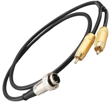 Zdprkqzvz BACCANO professionale 5Pin al cavo di interfaccia audio del cavo 5 Pin DIN alle connettività per elettrofonico stereo domestico