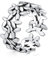 Accessories Retro Blätter Olivenzweig Thai Silber literarische Kreativität Silber Farbe weibliche größenverstellbare Öffnung Ring für Frauen n Schmuck