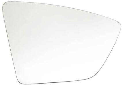 LIPPSYYDS Coche Cristal de Espejo Retrovisor para Seat Leon MK3(ST/FR/Cupra) 2013-2018, Izquierdo y Derecho Lente Mmarcha Atrás con Placa Trasera Reemplazar Accesorios,B/Right