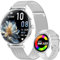 LIGE Montre Connectée Femme avec Appel Bluetooth, 1,43'' AMOLED Écran Smartwatch avec Santé Au Féminin, 120+ Mode Sportif, Sommeil, Fréquence Cardiaque, Étanche IP68 Podometre pour Android iOS