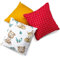 PinkZebra 3er-Set Kissen für Puppen, Puppenkissen für Puppenwagen, Puppenbett, Lauflernwagen, Öko-Tex, Kissen für Puppen bis 45 cm, Baumwolle, Set 1