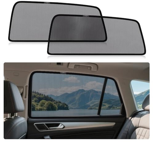 ZATOOTO Auto Sonnenschutz Seitenscheibe des VW Passat B8 Variant 2016-2022, Schützt vor Sonneneinstrahlung und UV-Strahlen, Magnetisch Befestigbar und Faltbar