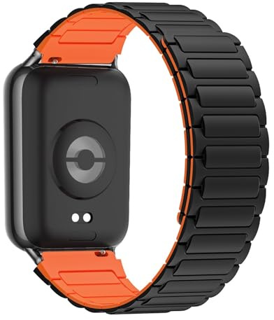 SAAWEE Silikonarmband für Mi Band 8 Pro Smartwatch, Magnetschlaufe, Ersatzarmband für Redmi Watch 4, For Mi Band 8 Pro, Achat