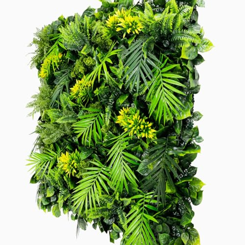 SYNTHAIETIK Lot de 5 Murs Artificiels Modèle Exotik Le Mur Artificiel Exotik est pensé pour reproduire Une végétation Tropicale luxuriante (1M x 1M, 5, Unité)
