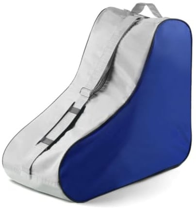 Sac à dos pour patins à roulettes et patins à glace - Bleu - 20-35 l - Pour patins à roulettes et patins à glace - Avec bandoulière réglable