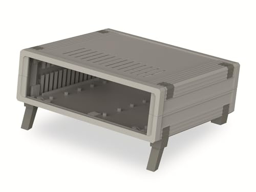 BOPLA UM 52011 L-Set Pult-Gehäuse (B x H x T) 223 x 72 x 199mm Kunststoff Hellgrau, Achatgrau 1St.