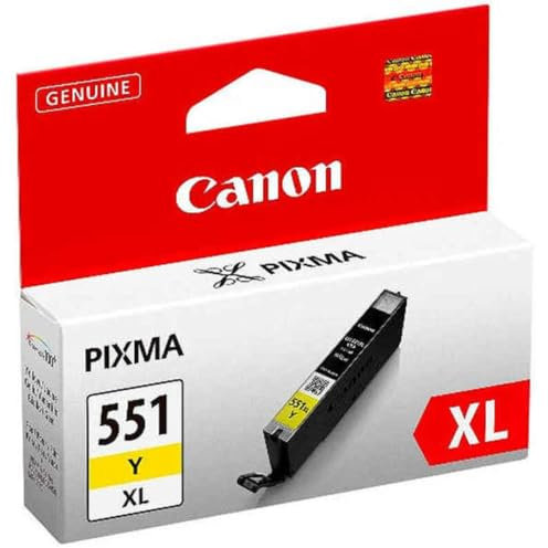 Canon Originaltinte CL-551 Y XL, Größe XL, Gelb, Plastikverpackung (alte Version)