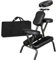 Chaise de Massage Portable légère en Cuir avec Sac de Transport (#1) (Noir)