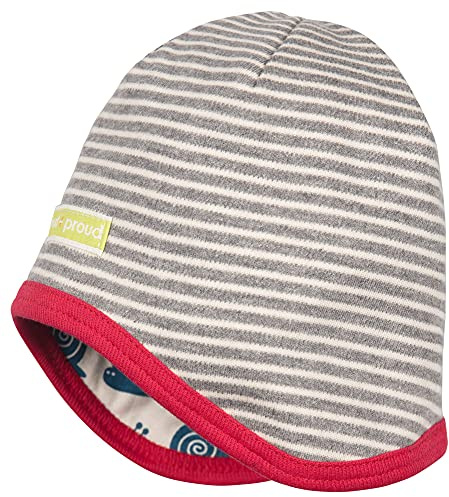 loud + proud Unisex Baby Wendemütze aus Bio Baumwolle, GOTS Zertifiziert Mütze