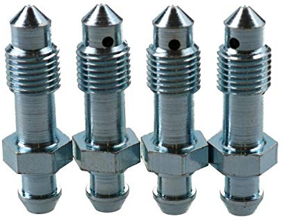AB Tools 3/8 x 24 UNF Steel Long Brake Caliper Bleeding Bleed Nipple Screw Bleedscrew