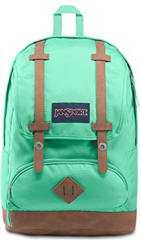 JanSport Cortlandt Laptop-Rucksack, 38,1 cm (15 Zoll), 25 Liter, Schul- und Reiserucksack, tropisches Blaugrün, Einheitsgröße