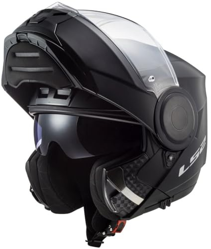 LS2, Modularer Motorradhelm SCOPE SOLID Matt Black, XXL