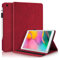Aswant Coque Galaxy Tab A8 8 Pouces 2019 Etui Housse en Cuir PU Portefeuille Stand Support Tablette Coque avec Porte-Stylo pour Samsung Galaxy Tab A 2019 8.0 SM-T290/SM-T295 Arbre en Relief Rouge