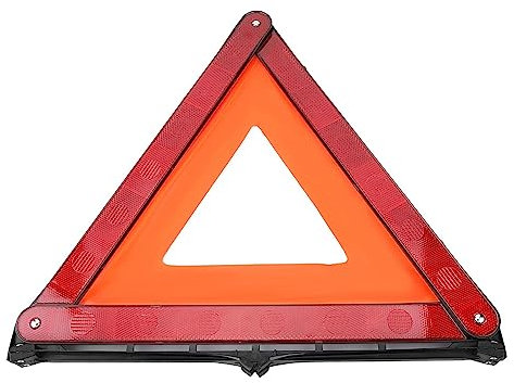 Yctze Reflektierendes Dreieck Warnschilder für Auto faltbares Auto Reflektierendes Dreieck Notfall-Fehlerzeichen Warnschild Auto-Stoppschild