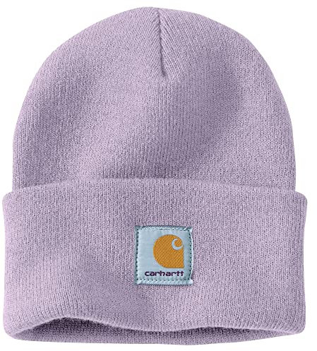 Carhartt Herren Strickmütze mit Bündchen (Closeout) Beanie-Mütze, Dunkelviolett, Einheitsgröße