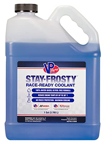 VP Racing Fuels 23051 Stay Frosty Race-Ready Coolant, 1 Gallon (1 Pack)