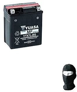 Compatible avec Honda FES S Wing 125 2007-2012 Batterie YUASA YTX7L-BS 12V / 6AH (Full Sealed) Batteries pour Moto Scooter SPÉCIFIQUE DÉJÀ PRÊTE 115X72X132MM