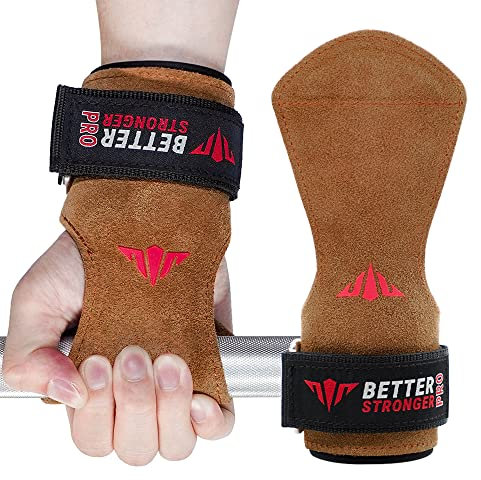 Kilitn Guantes de levantamiento de pesas, correas PRO Heavy Duty ejercicio barra alternativa a los ganchos de potencia, peso muerto, ajustable, acolchado, soporte para levantamiento de pesas