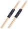 Aopoy 2 Paar Drumsticks 5A, klassische Ahornholz-Trommelstöcke mit Holzspitze, für Erwachsene, Kinder und Anfänger