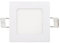 Popp® Pack x2 Placa Downlight LED Empotrable Cuadrado 10W corte de Techo 130x130mm 800Lm Luz blanca 6000K chip No flicker LUMILEDs, para oficina,pasillos,domitorio,salón(10W 6000K 2unidad)