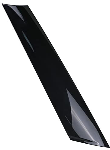 APPERFiT Garniture de poteau de pare-brise compatible avec Mini Cooper R55 R56 R57 2007-2015 Moulure latérale remplace 51137272584