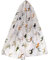 GFM® Schal mit Windhund-Aufdruck (GH), Gh-071-ddh-cream, L