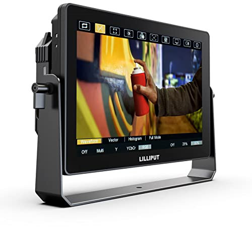 LILLIPUT HT10S 10.1 inch Touch Screen Camera Monitor with 1500nits 3G-SDI HDMI2.0 1920x1200 Full HD Resolution