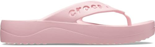 Crocs Femme Baya Platform Flip Tongs, Petal Pink, 41/42 EU