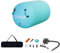 CCLIFE Air Roll 100cm Aufblasbare Gymnastik Tumbling Track Luftpumpe Yoga Gymnastik Rolle Gymnastikmatte Fitnessrolle Φ60 Blaugrün
