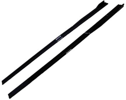 FTJKKVV Seitenschweller Für VW Golf 7 7.5 MK7 MK7.5 R GTI Line 2013-2019 Auto Seitenschweller Splitter Diffusor Winglet Seitenflügel Stoßstangenlippe 190cm Seitenrock Schwarz Glänzend ABS-Kunststoff
