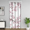 Loussiesd Kirschblüten Türvorhang 86x203cm Jungen Mädchen Frühling Kirschblüten Blume Vorhang Japanischer Stil Türvorhang Floral Botanische Vorhang für Innentür Raumteiler