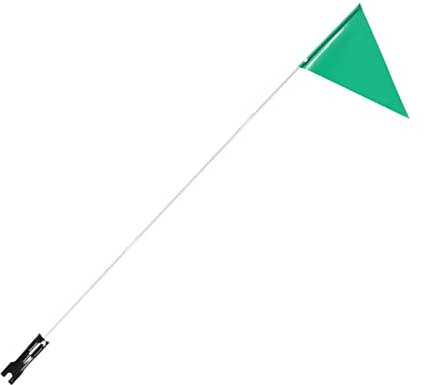 Toddmomy Fahrradsicherheitsfahne Mit Reflektierendem Fahnenmast Und Stabiler Stange Sichtbare Flagge Für Kinderfahrrad Sicherheitswarnfahne Für Fahrräder