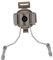 BESPORTBLE Helm Schienen Adapter Für Comtac Headset Kopfhörer Halterung Für Outdoor Nutzung Erdfarben Helm Zubehör Für Optimale Anpassung Und Komfort