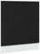 vidaXL Geschirrspülerblende Lyon Schwarz Eichen-Optik 60x1,5x67 cm