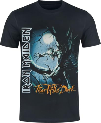 Iron Maiden Fear of The Dark - Heavyweight Männer T-Shirt schwarz