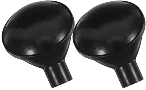 OFFSCH 2pcs Thickened Plastic Watering Can Sprinkler Heads Plant Watering Nozzles for Bottle Adaptors for Home Gardening Vegetable Beds and Flowers