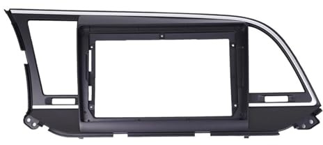 Für Hyundai Für Elantra 2016-2018 Auto GPS Navigation Stereo Radio Blenden Panel Rahmen 2Din 9 Zoll Im Armaturenbrett Headunit Bildschirm(Nur Rahmen)