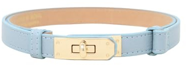 BellaSpark Damen-Ledergürtel | Verstellbarer Taillengürtel 55-97CM, Made in Italy, stilvoller Ledergürtel für Kleider, Jeans und Mäntel, Frühlings- und Sommerfarben