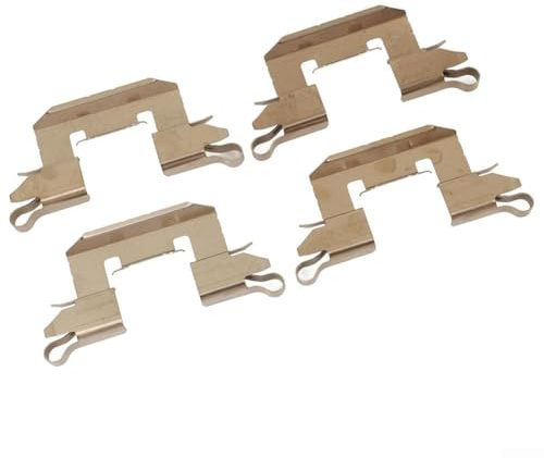 Kit di montaggio pastiglie freno anteriore con spessori per Ford Fiesta MK7 (2008-2017) BPF1772A Sostituzione diretta Set molle pinza