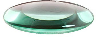 Lumeno 613X und 623X Ersatzlupe Ersatzlinse für Lupenleuchten 3, 5 o. 8 Dioptrien mit 127 mm Durchmesser Standard oder farbechte kristallklare Echtglaslinse Linse-Standard 5 Dioptrien