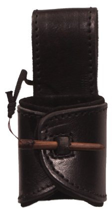 Palnatoke Leather Mount Axe Hanger, Black, Left