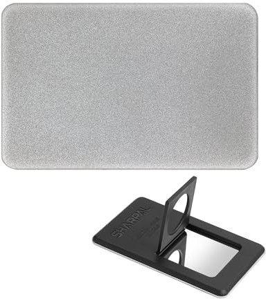 SHARPAL 115N Credit Card Size Diamond Sharpening Stone, Pocket Diamond Knife and Tool Sharpener (Extra Fine 1200 Grit)