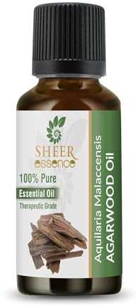 AGARWOOD (AQUILARIA MALACCENSIS) OUD OIL 100% Pure Undiluted Natural Uncut Therapeutic Grade Steam Distilled Essential Oils For Skin, Hair And Aromatherapy 250ML