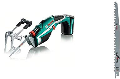 Bosch Keo Sega da Giardino a Batteria, 10.8 V + Bosch 2 608 650 676 lama